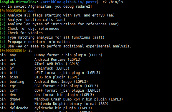 Reverse engineering 32 and 64 bits binaries with Radare2 - 12 (linked lists, enums, bitwise operations and r2pipe)