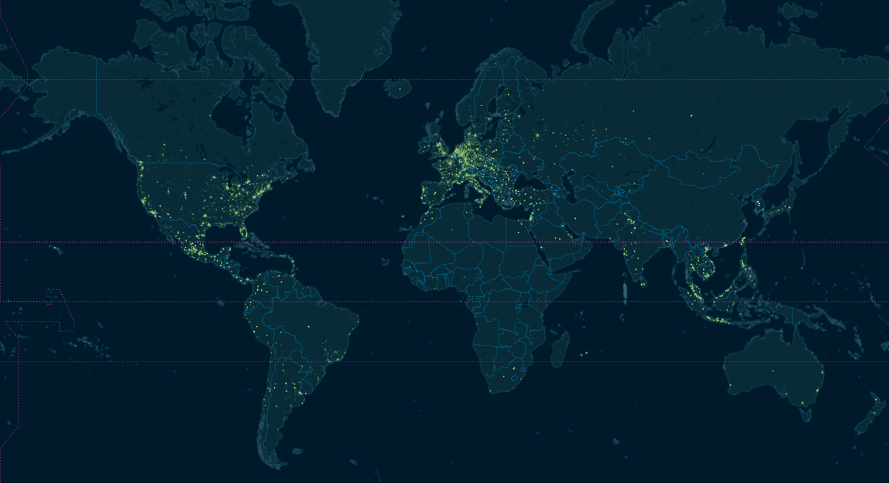 Generating contextual geographic intelligence with shodan